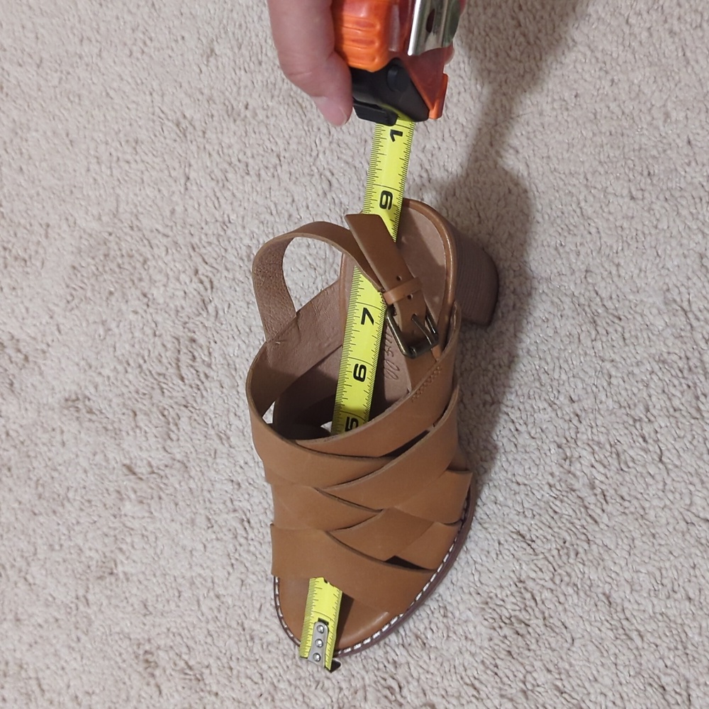 Madewell Cindy Woven Sandal Heels - Picture 6 of 7